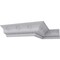 Ekena Millwork 6 1/4"H x 7"P x 9 3/8"F x 94 1/2"L, (6 1/2" Repeat), Egg and Dart Crown Moulding MLD06X07X09EG - alternate 9